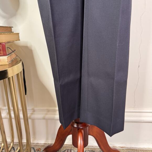 Jil Sander Navy Wool Tailored Pants Size 32 IT 0 US Minimalist Classic - Picture 4 of 11